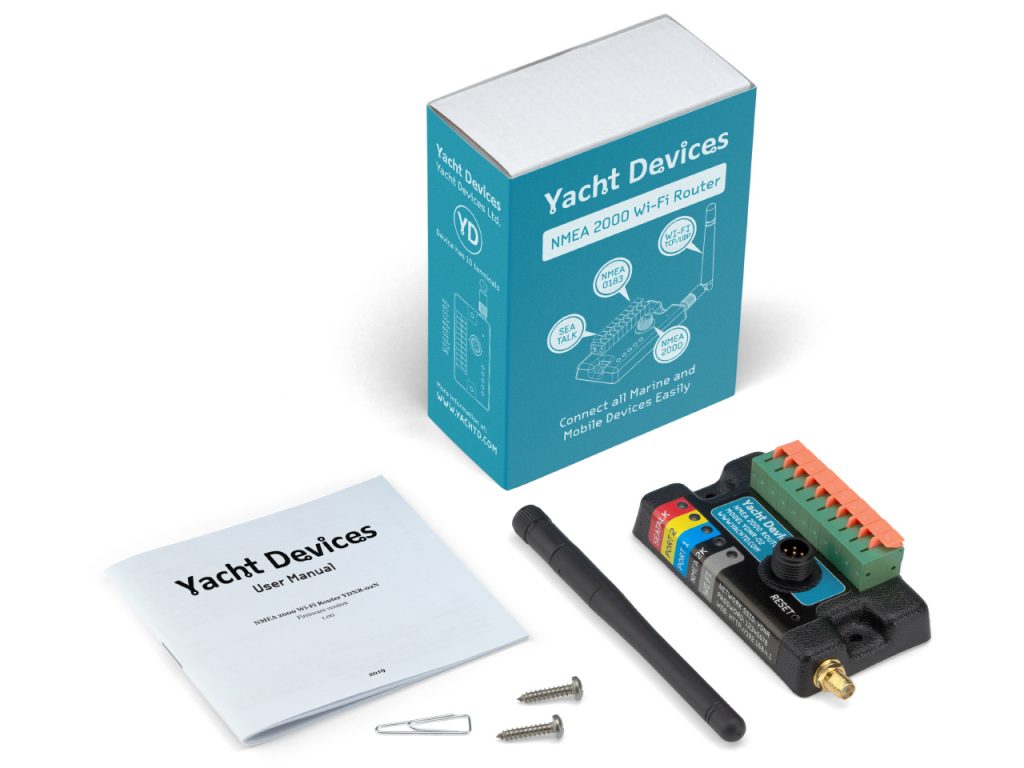 NMEA 2000 Wi-Fi Router Package YDNR-02